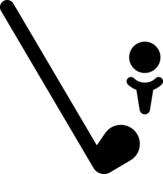 Golf Ball And Iron Silhouette Cutting Svg Files, Free Vectors File